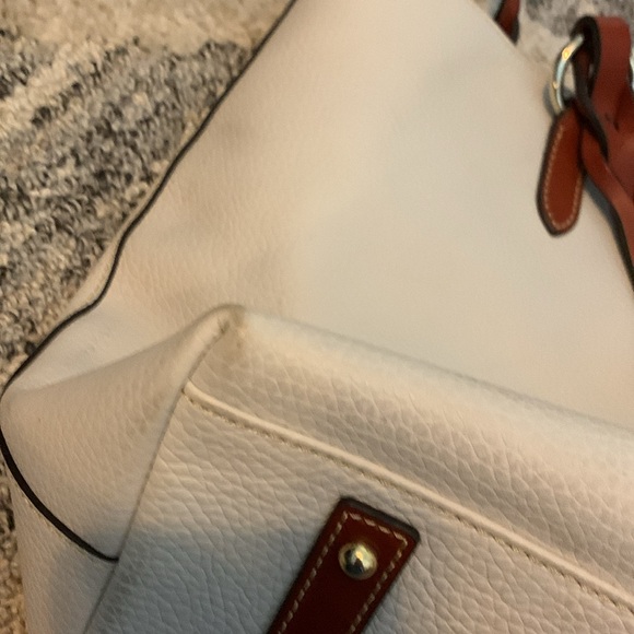 Dooney & Bourke leather pebble grain Tammy Tote - Picture 9 of 16
